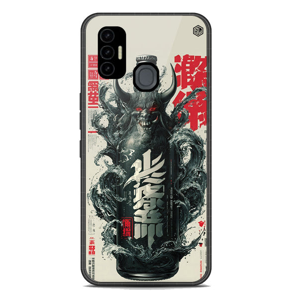 Chromatic Tales Series Soft Phone Case - Premium Glass Case - Tecno Spark 7