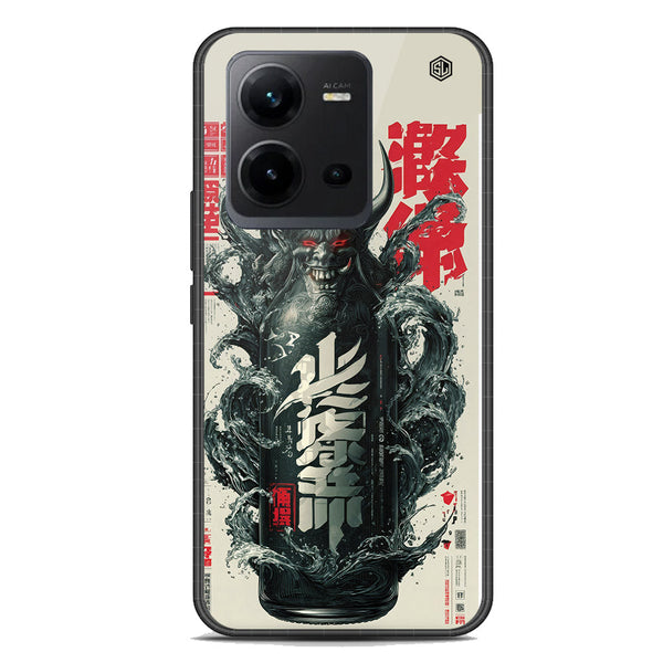 Chromatic Tales Series Soft Phone Case - Premium Glass Case - Vivo V25e