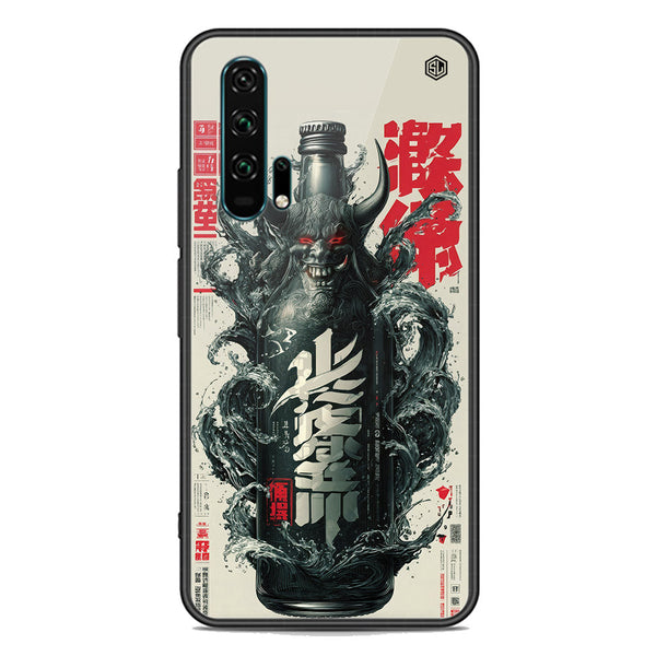Chromatic Tales Series Soft Phone Case - Premium Glass Case - Design 3 - Honor 20