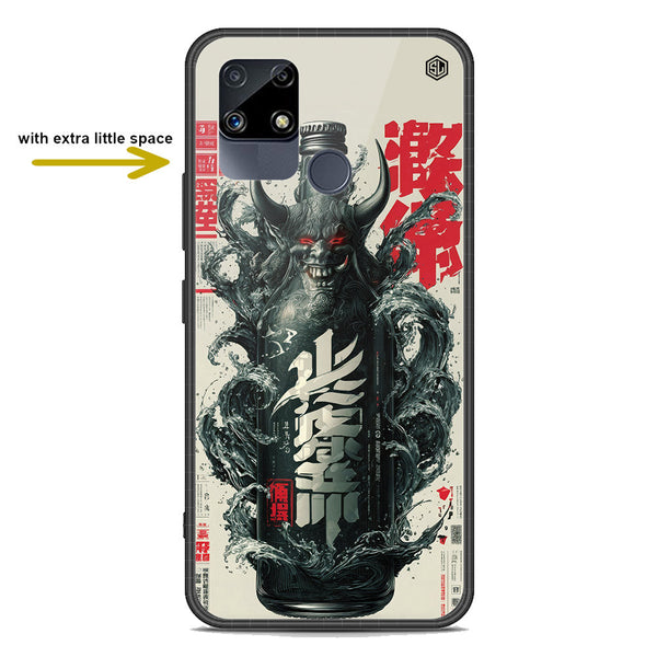 Chromatic Tales Series Soft Phone Case - Premium Glass Case - Realme C15