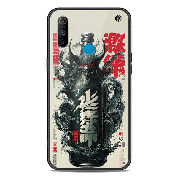 Chromatic Tales Series Soft Phone Case - Premium Glass Case - Realme C3