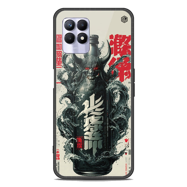 Chromatic Tales Series Soft Phone Case - Premium Glass Case - Realme 8i