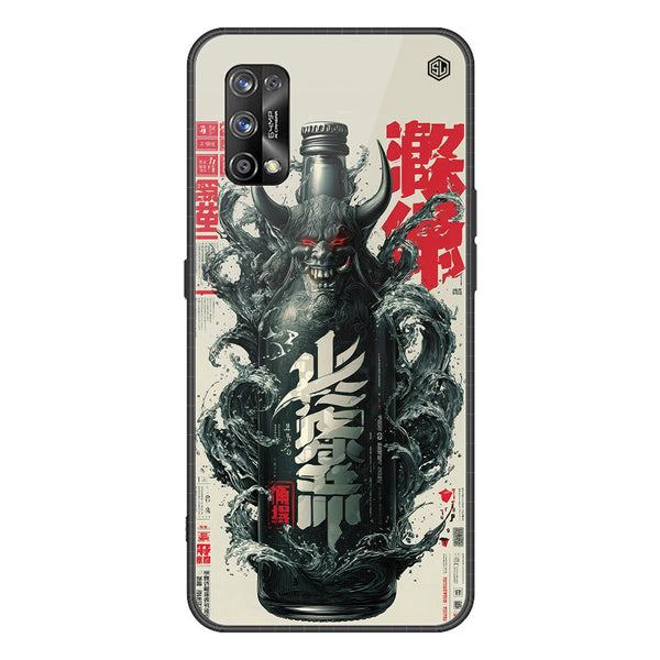 Chromatic Tales Series Soft Phone Case - Premium Glass Case - Realme 7 Pro