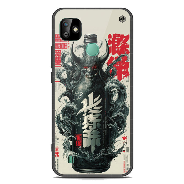 Chromatic Tales Series Soft Phone Case - Premium Glass Case - Infinix Smart HD 2021