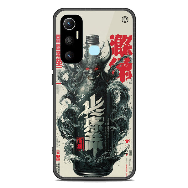 Chromatic Tales Series Soft Phone Case - Premium Glass Case - Infinix Hot 11