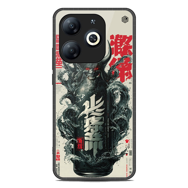 Chromatic Tales Series Soft Phone Case - Premium Glass Case - Tecno Pop 8