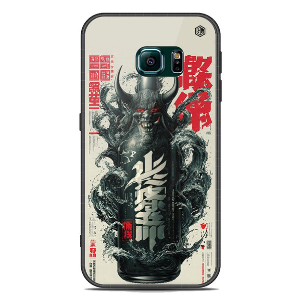 Chromatic Tales Series Soft Phone Case - Acrylic Glass Case - Samsung Galaxy S6 Edge Plus