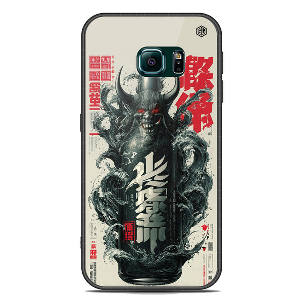 Chromatic Tales Series Soft Phone Case - Acrylic Glass Case - Samsung Galaxy S6 Edge