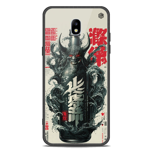 Chromatic Tales Series Soft Phone Case - Acrylic Glass Case - Samsung Galaxy J7 Pro