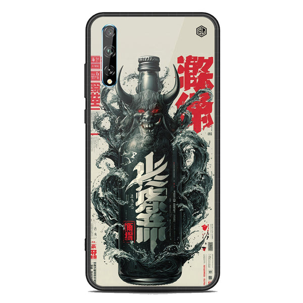 Chromatic Tales Series Soft Phone Case - Acrylic Glass Case - Huawei Y8p