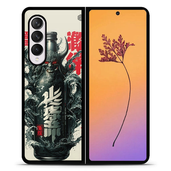 Chromatic Tales Series Soft Phone Case - Metal Case - Samsung Galaxy Z Fold 4