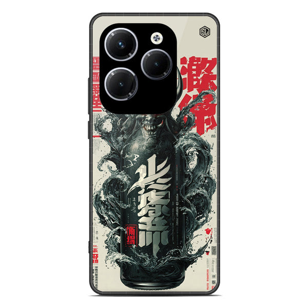 Chromatic Tales Series Soft Phone Case - Metal Case - Infinix Hot 40