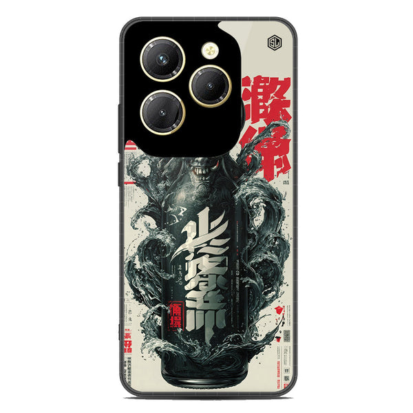 Chromatic Tales Series Soft Phone Case - Metal Case - Infinix Hot 40 Pro