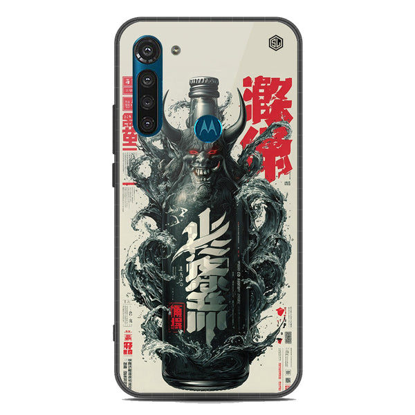 Chromatic Tales Series Soft Phone Case - Metal Case - Motorola Moto G8 Power