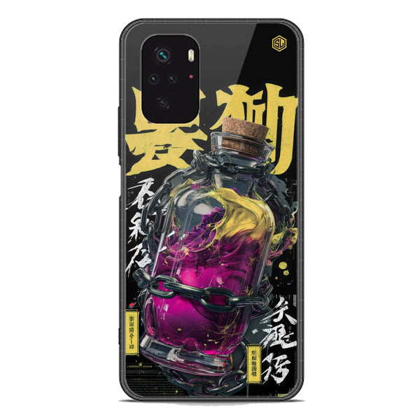 Chromatic Tales Series Soft Phone Case - Premium Glass Case - Xiaomi Redmi Note 10 4G