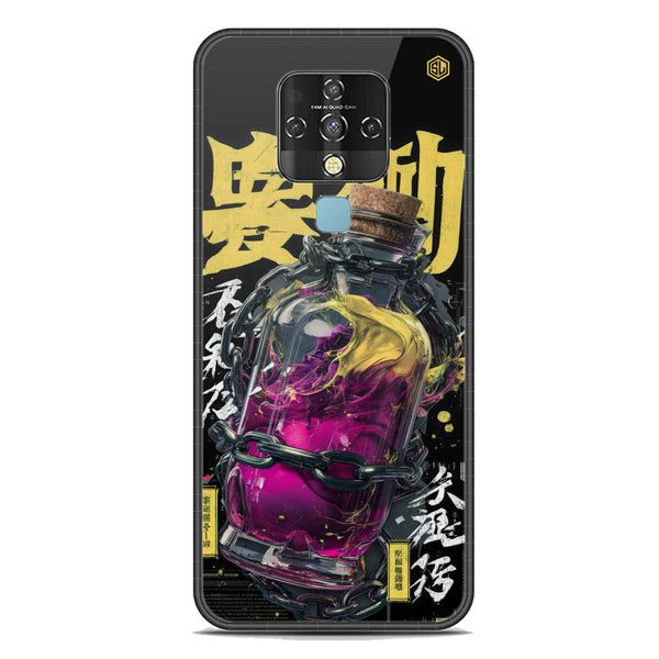 Chromatic Tales Series Soft Phone Case - Premium Glass Case - Tecno Camon 16