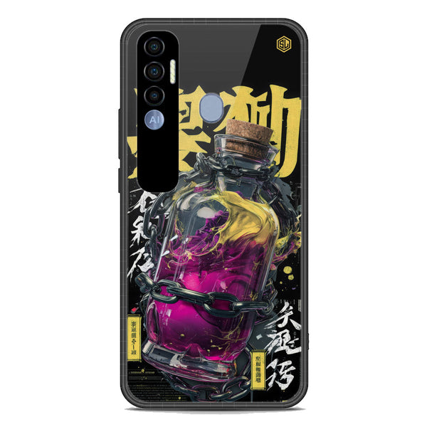Chromatic Tales Series Soft Phone Case - Premium Glass Case - Tecno Spark 7 Pro