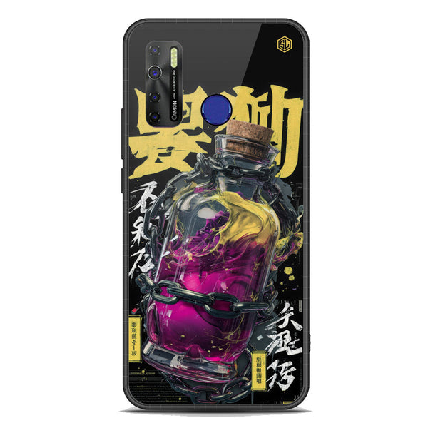 Chromatic Tales Series Soft Phone Case - Premium Glass Case - Tecno Spark 5 pro