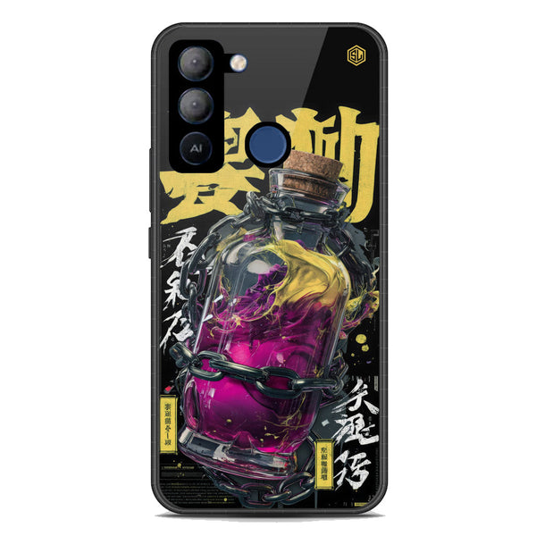 Chromatic Tales Series Soft Phone Case - Premium Glass Case - Tecno Pop 5 LTE