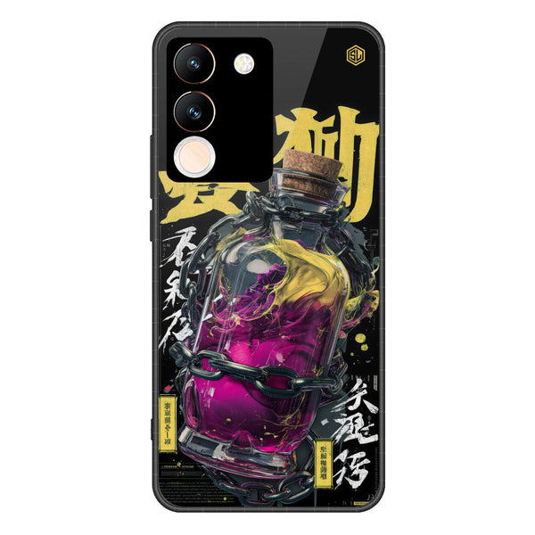 Chromatic Tales Series Soft Phone Case - Premium Glass Case - Vivo V29e
