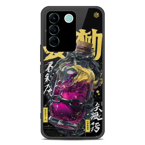 Chromatic Tales Series Soft Phone Case - Premium Glass Case - Vivo V27e