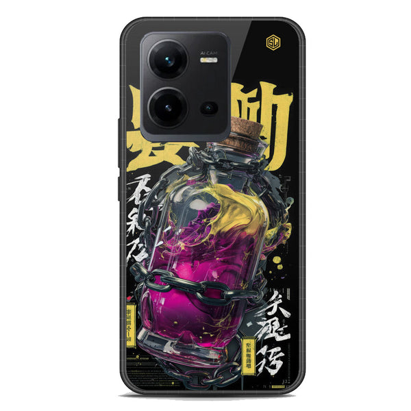 Chromatic Tales Series Soft Phone Case - Premium Glass Case - Vivo V25 5G