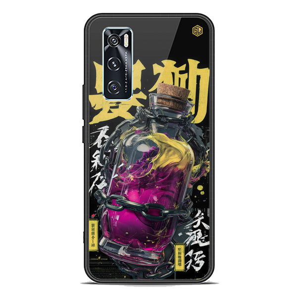 Chromatic Tales Series Soft Phone Case - Premium Glass Case - Vivo V20 SE