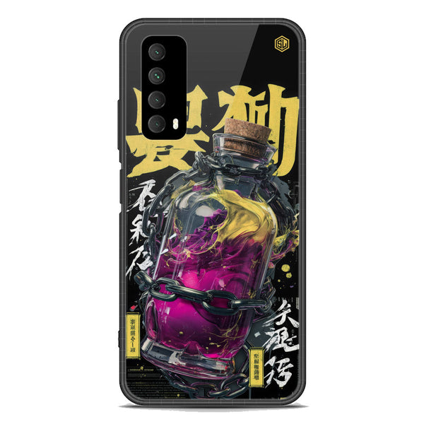 Chromatic Tales Series Soft Phone Case - Premium Glass Case - Huawei Y7a