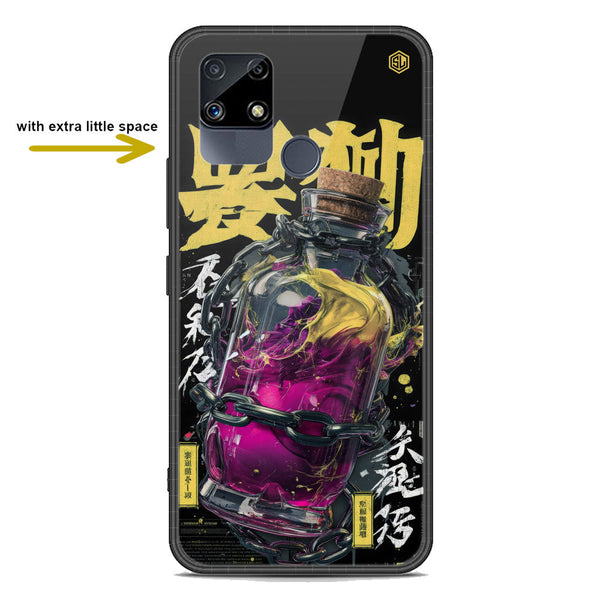 Chromatic Tales Series Soft Phone Case - Premium Glass Case - Realme Narzo 20