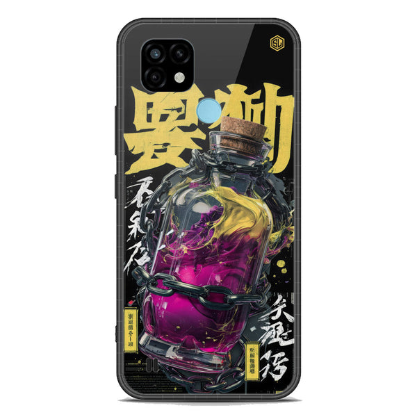 Chromatic Tales Series Soft Phone Case - Premium Glass Case - Realme C21
