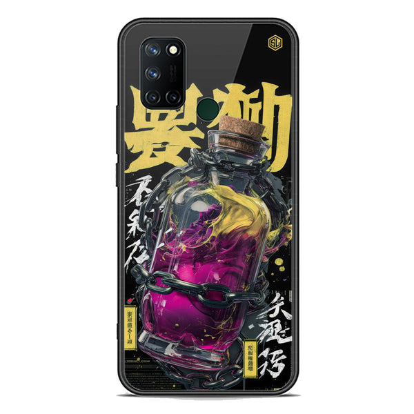 Chromatic Tales Series Soft Phone Case - Premium Glass Case - Realme C17