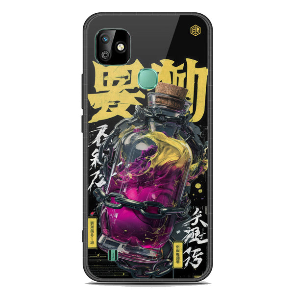Chromatic Tales Series Soft Phone Case - Premium Glass Case - Infinix Smart HD 2021