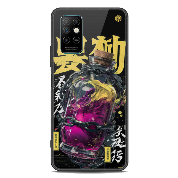 Chromatic Tales Series Soft Phone Case - Premium Glass Case - Infinix Note 8i