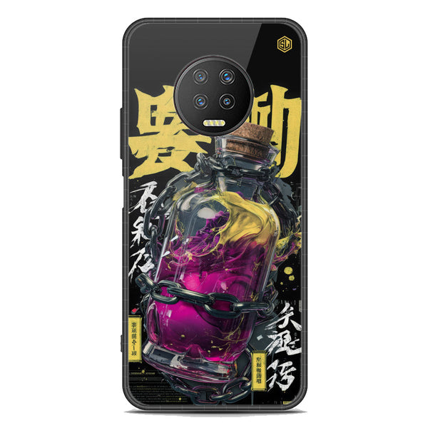 Chromatic Tales Series Soft Phone Case - Premium Glass Case - Infinix Note 7