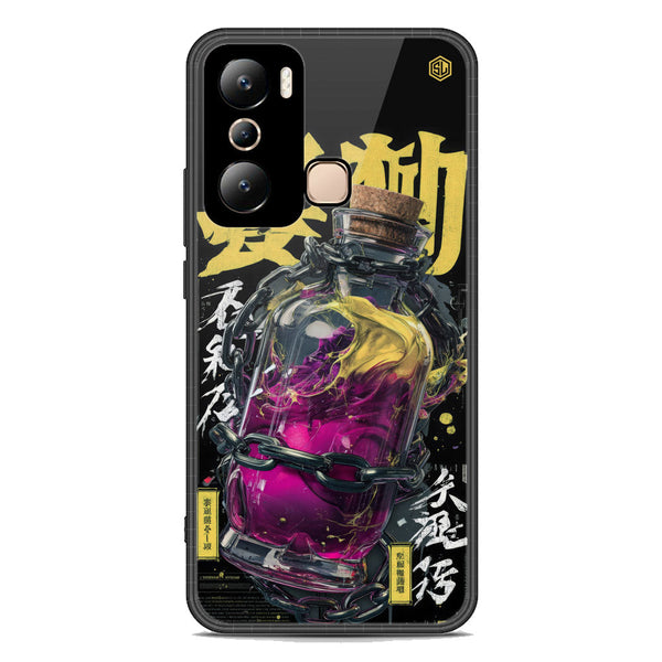 Chromatic Tales Series Soft Phone Case - Premium Glass Case - Infinix Hot 20i