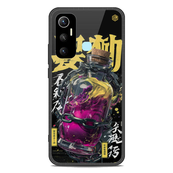 Chromatic Tales Series Soft Phone Case - Premium Glass Case - Infinix Hot 11