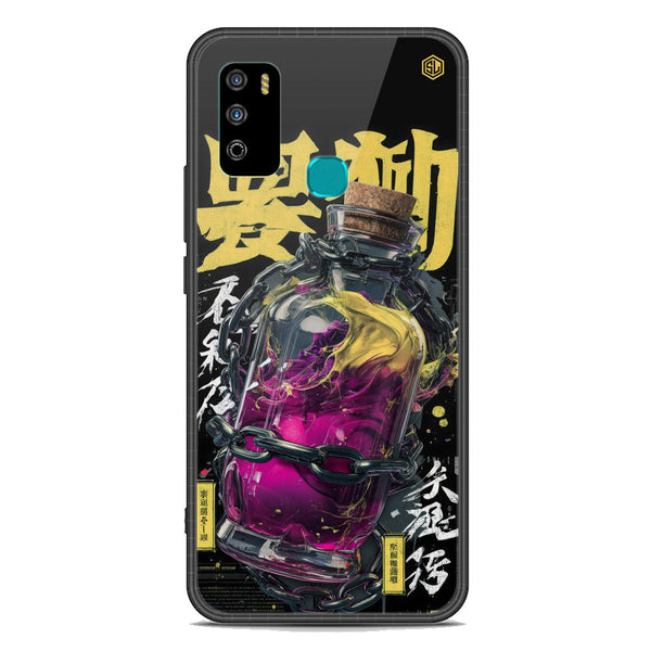 Chromatic Tales Series Soft Phone Case - Premium Glass Case - Infinix Hot 9 Play