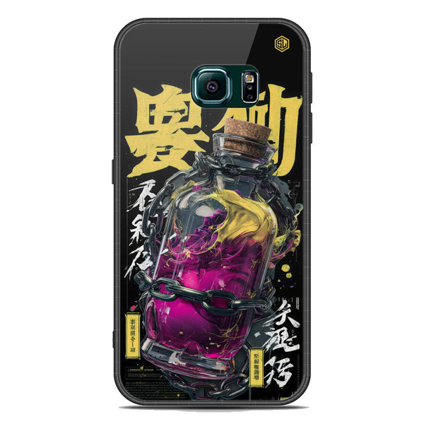 Chromatic Tales Series Soft Phone Case - Acrylic Glass Case - Samsung Galaxy S6 Edge