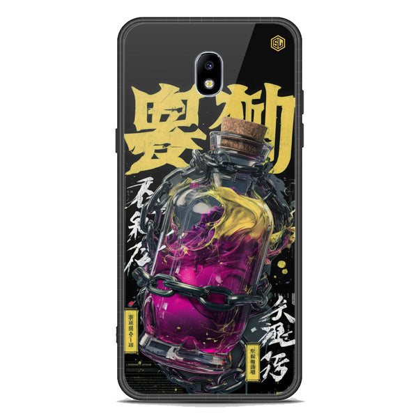 Chromatic Tales Series Soft Phone Case - Acrylic Glass Case - Samsung Galaxy J7 Pro