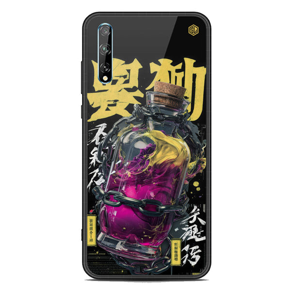 Chromatic Tales Series Soft Phone Case - Acrylic Glass Case - Huawei Y8p