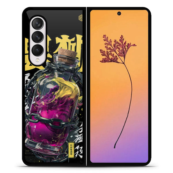 Chromatic Tales Series Soft Phone Case - Metal Case - Samsung Galaxy Z Fold 4