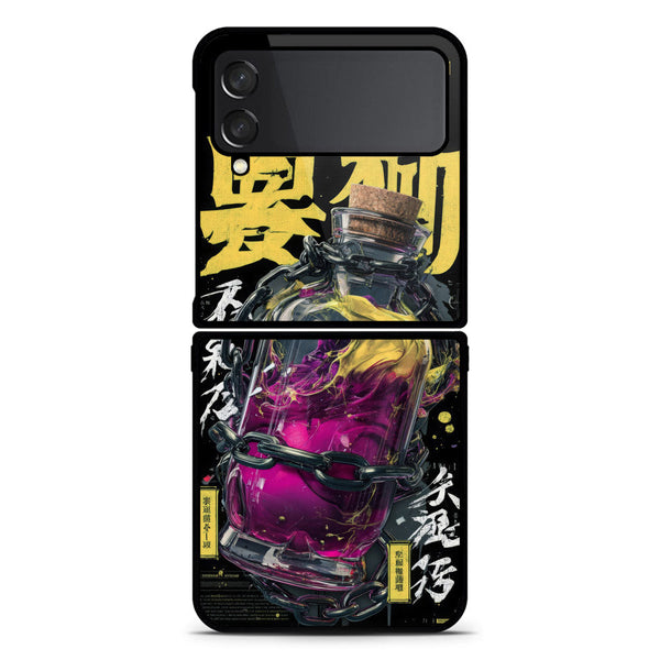 Chromatic Tales Series Soft Phone Case - Metal Case - Samsung Galaxy Z Flip 4