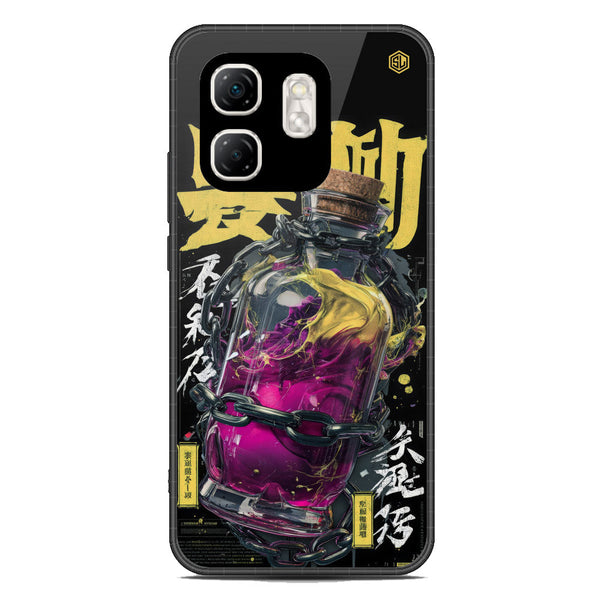 Chromatic Tales Series Soft Phone Case - Premium Glass Case - Infinix Smart 9