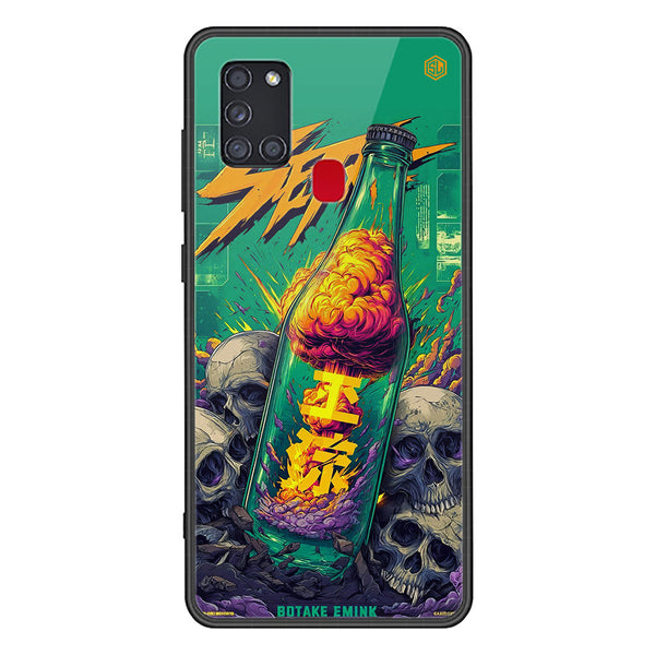 Chromatic Tales Series Soft Phone Case - Premium Glass Case - Samsung Galaxy A21s