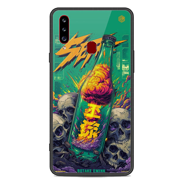 Chromatic Tales Series Soft Phone Case - Premium Glass Case - Samsung Galaxy A20s