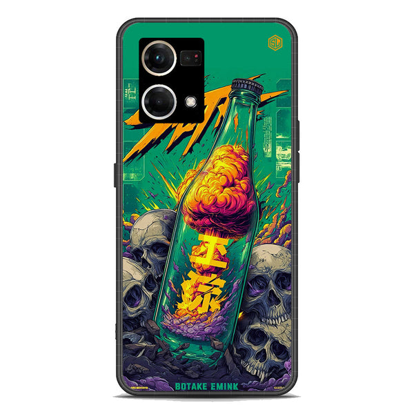 Chromatic Tales Series Soft Phone Case - Premium Glass Case - Oppo Reno 7 4G