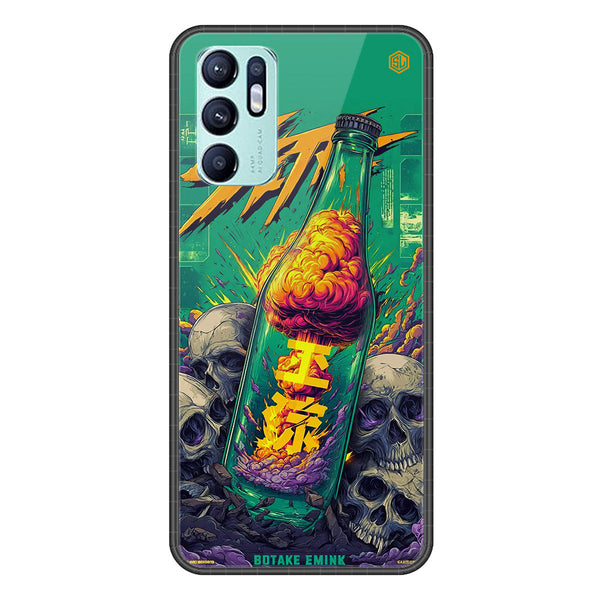 Chromatic Tales Series Soft Phone Case - Premium Glass Case - Oppo Reno 6