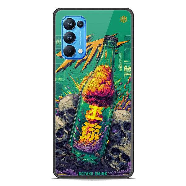 Chromatic Tales Series Soft Phone Case - Premium Glass Case - Oppo Reno 5 Pro 5G