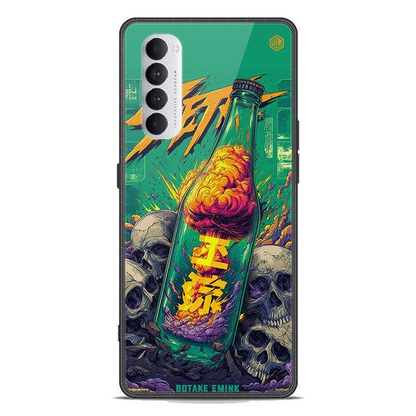 Chromatic Tales Series Soft Phone Case - Premium Glass Case - Oppo Reno 4 Pro 5G