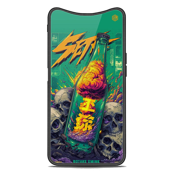 Chromatic Tales Series Soft Phone Case - Premium Glass Case - Oppo Find X